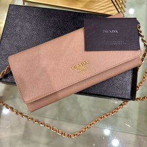 Prada Wallet on chain bag